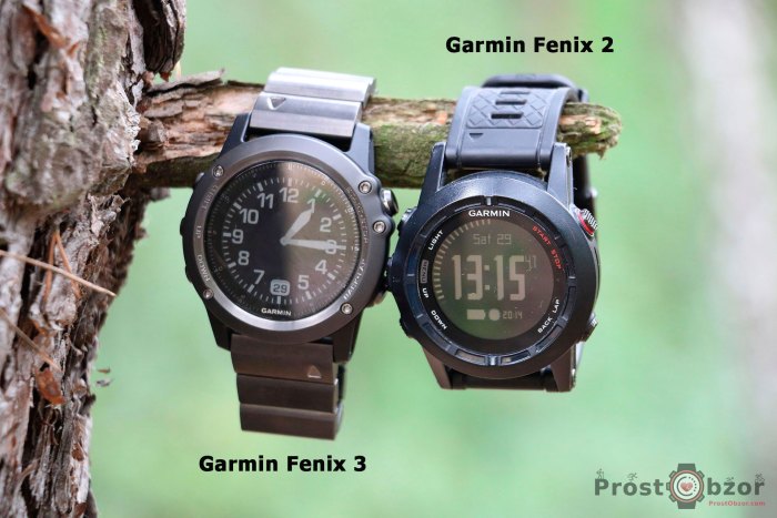 Garmin Fenix2 и Fenix3