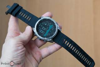 черный силиконовый ремешок шириной 26mm для Garmin fenix 8 - чорний силіконовий ремінець шириною 26mm для Garmin fenix 8