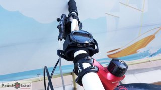 Вело фиксатор на руль для часов Garmin - вид сбоку