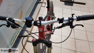 Вело крепление на руль для часов Garmin - вид спереди