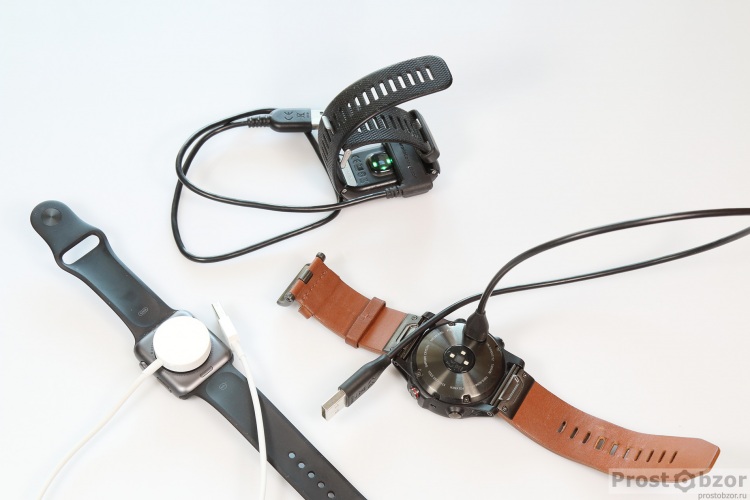 Зарядка часов Garmin Fenix 5X, Vivoactive HR, Apple Smart Watch Series 1