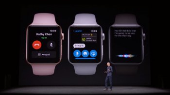 Встроенный телефон - Презентация новой модели часов Apple Smart Watch Series 3