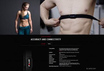 Нагрудный пульсометр Polar-h10