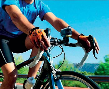 аква-бокс SPK-AS2 на велосипеде