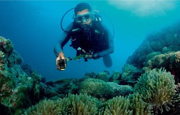 аква-бокс SPK-AS2 под водой