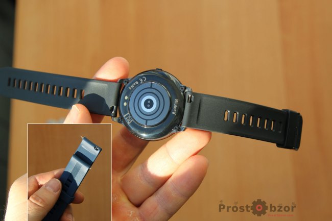 Силиконовый ремешок часов Blulory BW 11