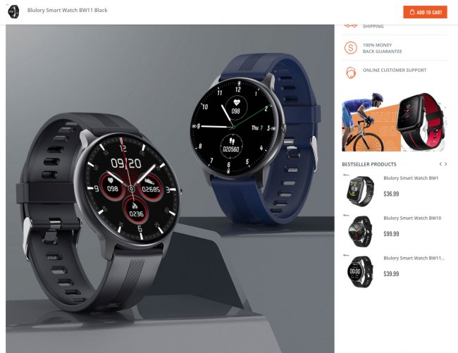 Официальный сайт Blulory BW11