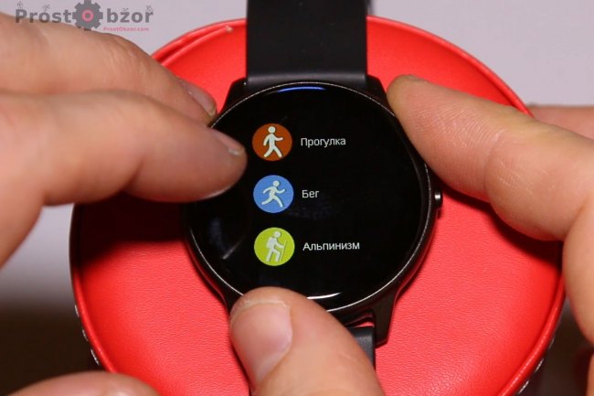 Спортивные программы в часах Blulory BW11