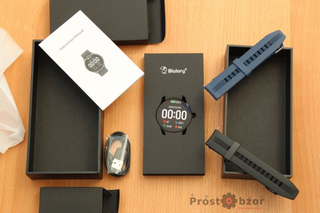 Комплектация часов Blulory BW11