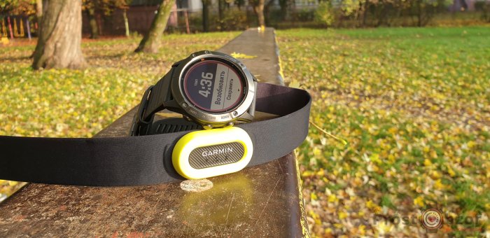 Garmin HRM-Pro беговой ремень с собсвтенной памятью
