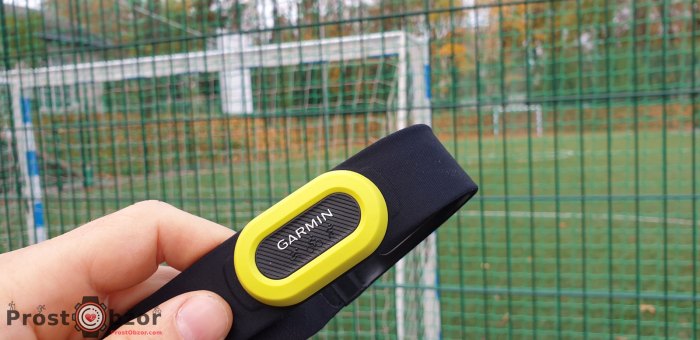 Garmin HRM-Pro как играть в футбол с часами Garmin