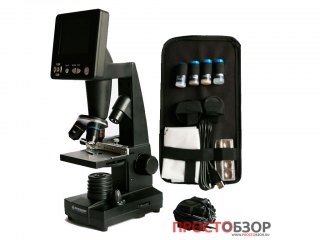 Комплектация микроскопа Bresser Biolux LCD 40x-1600x