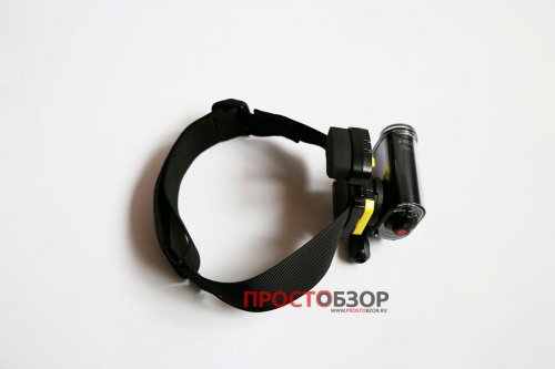 Головное крепление BLT-UHM1 для экшн-камеры Sony HDR-AS30 - вид сбоку Головное крепление BLT-UHM1 для экшн-камеры Sony HDR-AS30 - вид сбоку