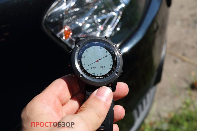 Указатель поездки по маршруту в часах Garmin Fenix 3 HR Указатель поездки по маршруту в часах Garmin Fenix 3 HR