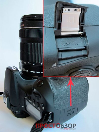 Слот установки SD карты для камеры Canon EOS 70D Слот установки SD карты для камеры Canon EOS 70D