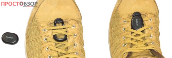 Установка шагомера Garmin Foot Pod на кроссовках Установка шагомера Garmin Foot Pod на кроссовках