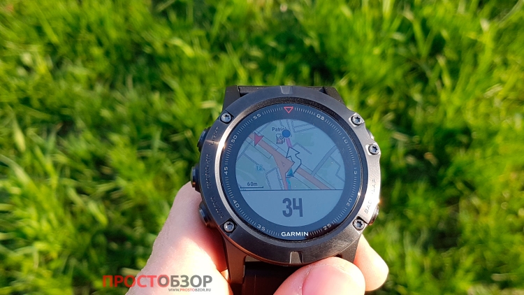 Навигация до метки в часах Garmin Fenix 5X Навигация до метки в часах Garmin Fenix 5X