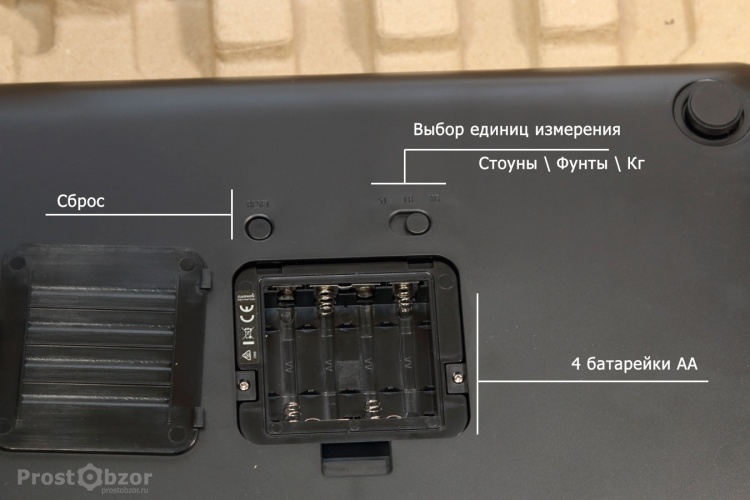 Задняя часть умных весов Garmin Index Scale Задняя часть умных весов Garmin Index Scale