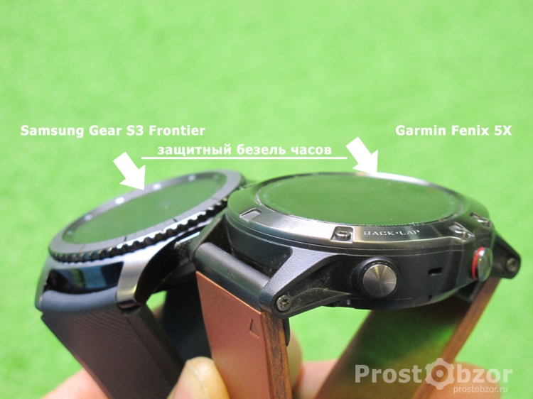 Защитный безель часов Samsung Gear S3 Frontier - Garmin Fenix 5x Защитный безель часов Samsung Gear S3 Frontier - Garmin Fenix 5x