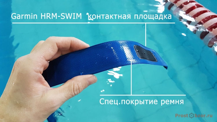Контакты ремня Garmin HRM-SWIM Контакты ремня Garmin HRM-SWIM