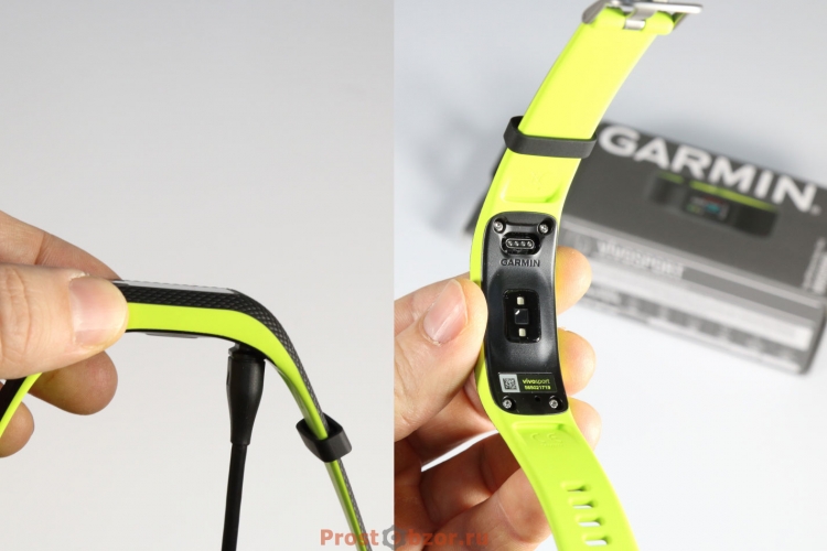 Зарядный разъем для фитнес-трекера Garmin vivosport