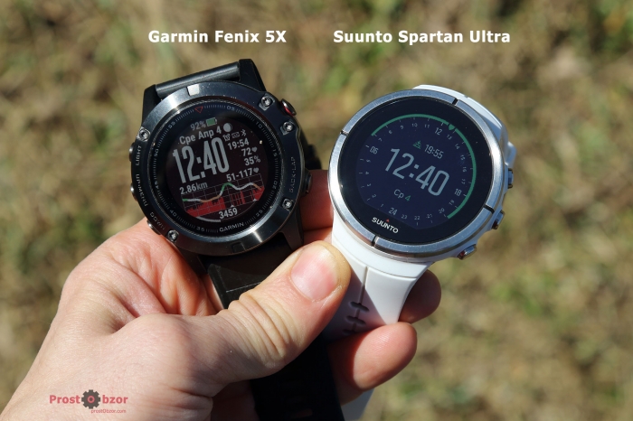 Сравнение дисплеев часов на солнечном свете Suunto vs Fenix Сравнение дисплеев часов на солнечном свете Suunto vs Fenix