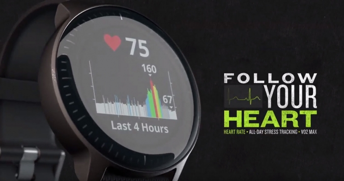 Учет пульса на запястье Garmin Vivoactive 3 Music Учет пульса на запястье Garmin Vivoactive 3 Music