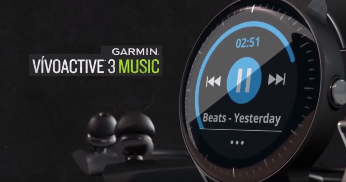 Музыка в наушниках с часов Garmin Vivoactive 3 Music Музыка в наушниках с часов Garmin Vivoactive 3 Music