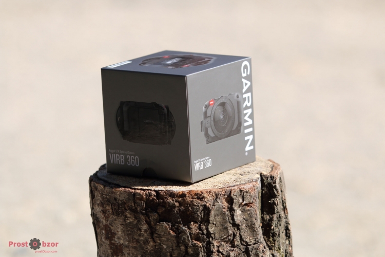 Коробка экшн-камеры Garmin Virb 360 Коробка экшн-камеры Garmin Virb 360