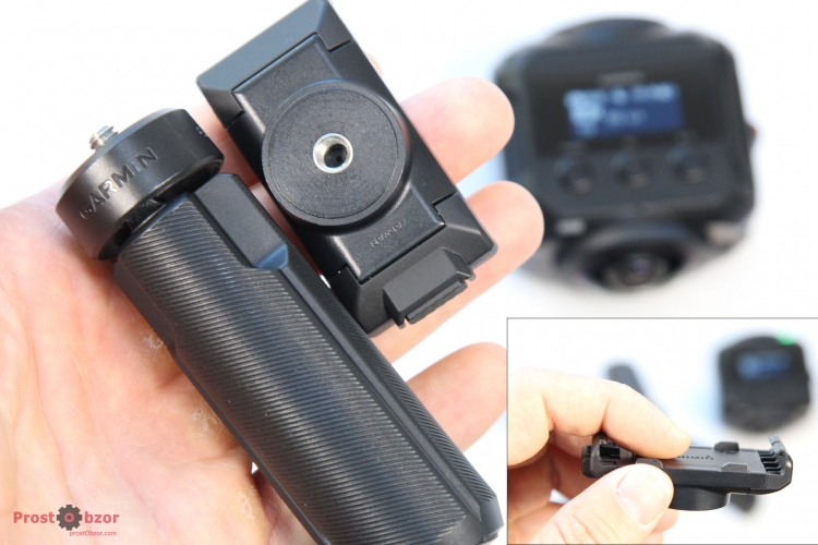 Винтовое крепление мини-трипода для установки экшн-камеры Garmin Virb 360 Винтовое крепление мини-трипода для установки экшн-камеры Garmin Virb 360