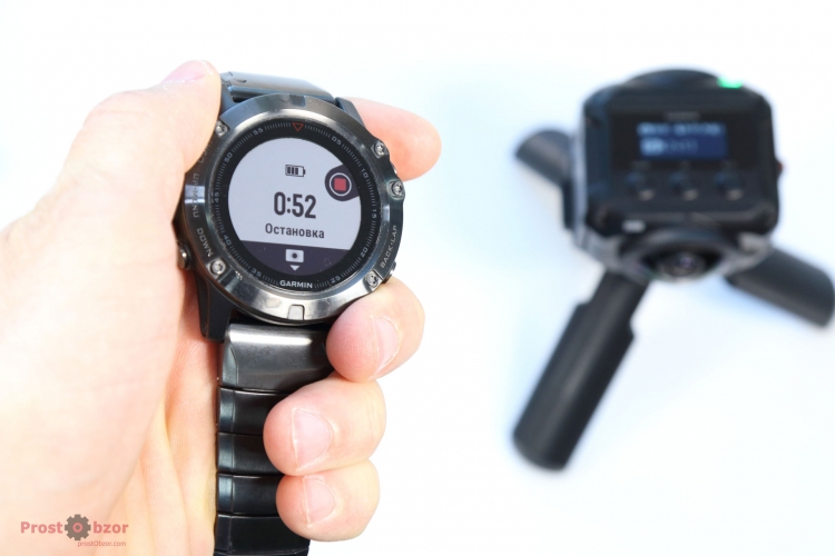 Управление камерой Virb 360 с помощью Fenix 5X Управление камерой Virb 360 с помощью Fenix 5X