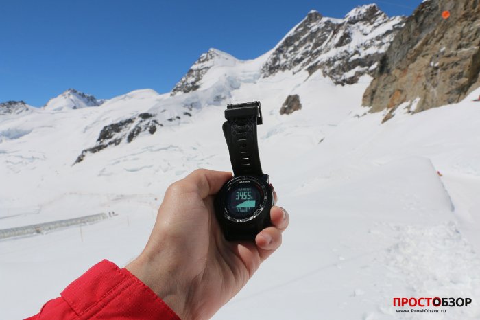 Часы Garmin Fenix 2 в Альпах Часы Garmin Fenix 2 в Альпах