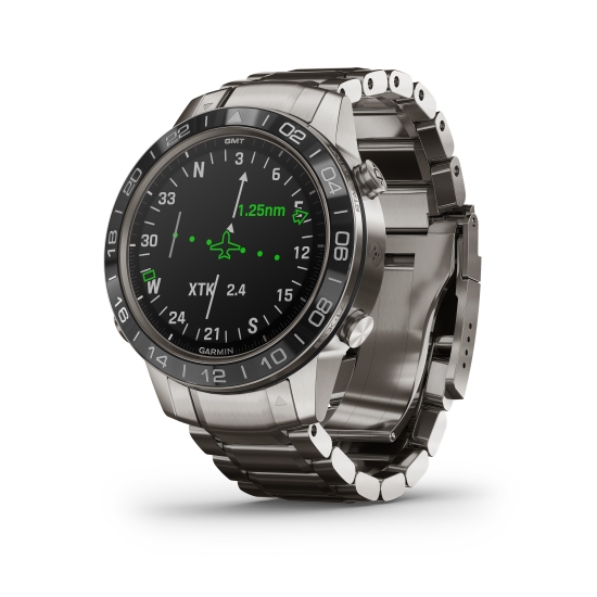 Крупный план Garmin MARQ Aviator Крупный план Garmin MARQ Aviator