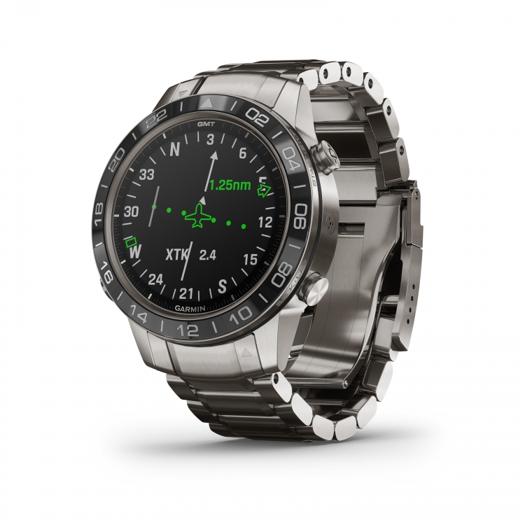 Крупный план Garmin MARQ Aviator Крупный план Garmin MARQ Aviator