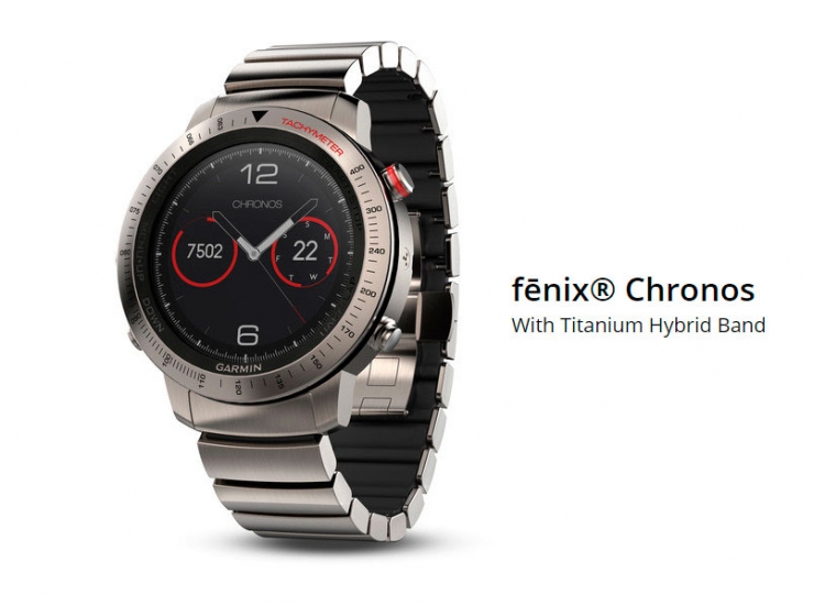Премиум модель часов Garmin Chronos Премиум модель часов Garmin Chronos