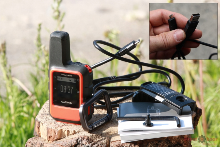USB кабель в комплектации InReach MINI USB кабель в комплектации InReach MINI