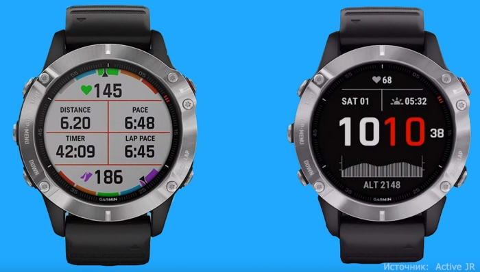 Внешний вид часов Garmin Fenix 6 Внешний вид часов Garmin Fenix 6