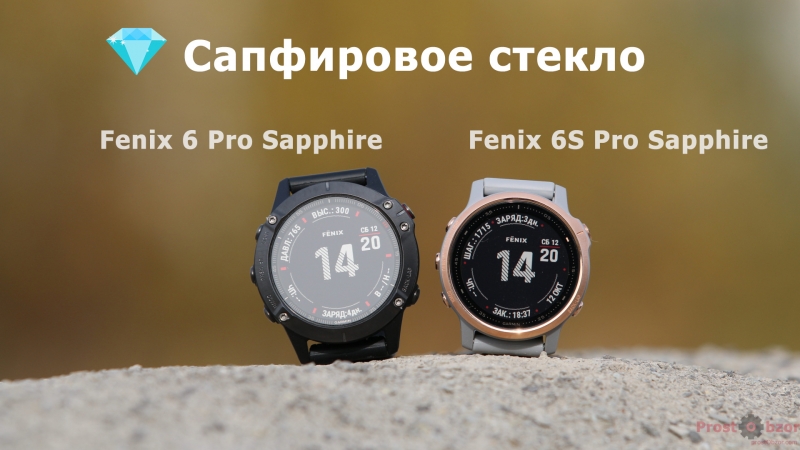 Сапфировое стекло часов Garmin Fenix 6 - 6S Сапфировое стекло часов Garmin Fenix 6 - 6S