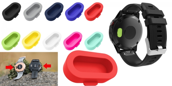 Защитные колпачки зарядных контактов для часов Garmin Fenix 6 - 6S - 6X - Forerunner 935 - 945 и другие модели Защитные колпачки зарядных контактов для часов Garmin Fenix 6 - 6S - 6X - Forerunner 935 - 945 и другие модели