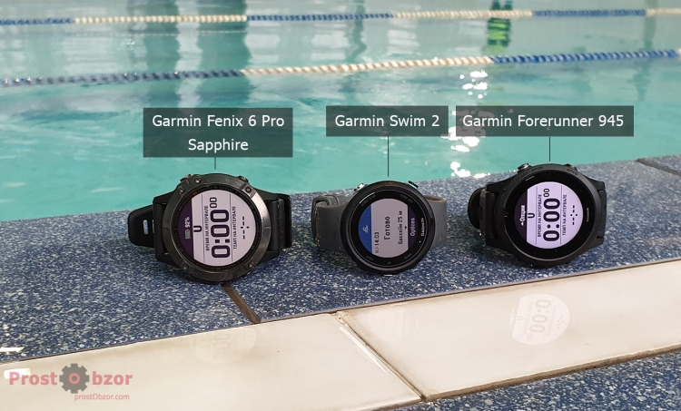 Сравнение моделей Garmin Fenix 6 - Forerunner 945 - Swim 2 Сравнение моделей Garmin Fenix 6 - Forerunner 945 - Swim 2