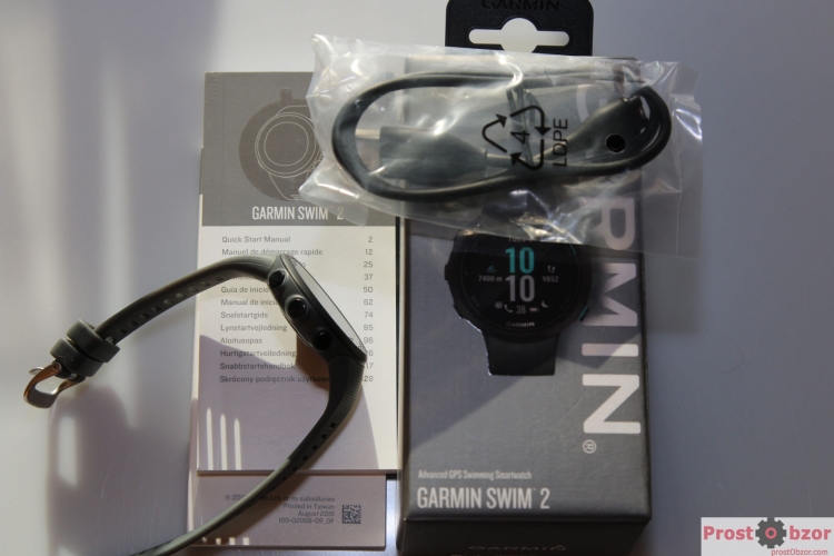 Распаковка Garmin Swim 2 Распаковка Garmin Swim 2