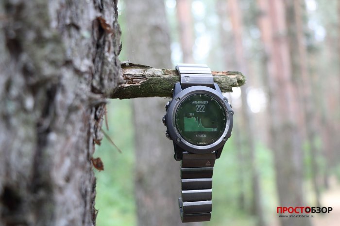 Fenix 3 - Альтиметр Fenix 3 - Альтиметр