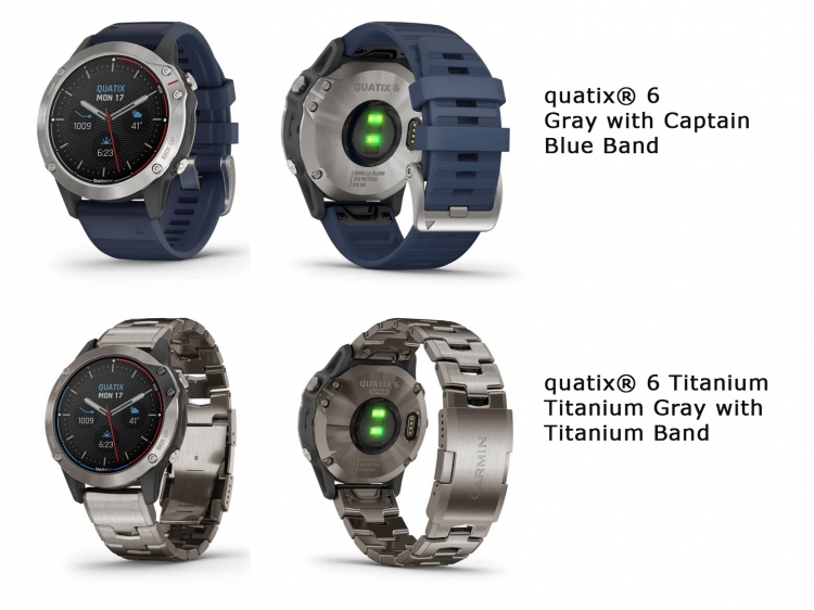 Новые модели Garmin Quatix 6 Новые модели Garmin Quatix 6
