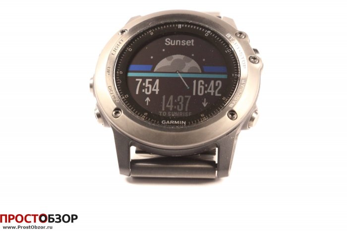 Garmin Fenix 3 - виджет Sunrise/Sunset ночью Garmin Fenix 3 - виджет Sunrise/Sunset ночью