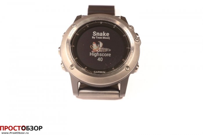 Garmin Fenix 3 - виджет Змейка Garmin Fenix 3 - виджет Змейка