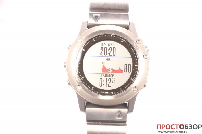 Кардио-активность- поле данных в Приложении - центральное поле Garmin Fenix 3 Кардио-активность- поле данных в Приложении - центральное поле Garmin Fenix 3