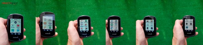 Главное Меню GPS навигатора Garmin Etrex Touch 35