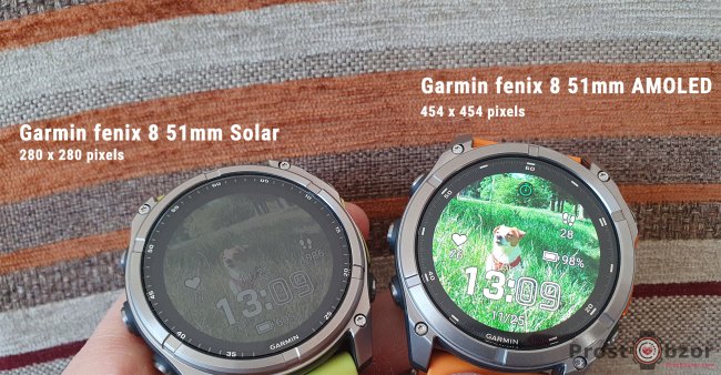 В чем разница между MIP и AMOLED в циферблатах  -Garmin fenix 8