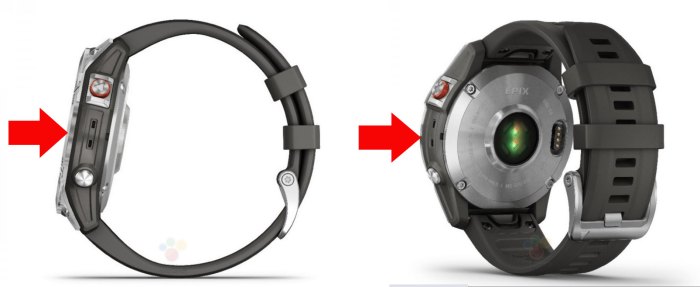 Датчики в чсах Garmin EPIX Gen2