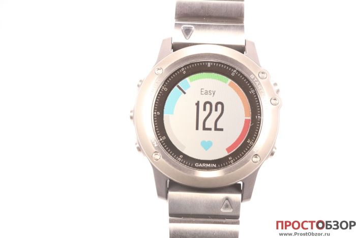 Распределение кардио-активности по зонах - дата поле в часах Garmin Fenix 3